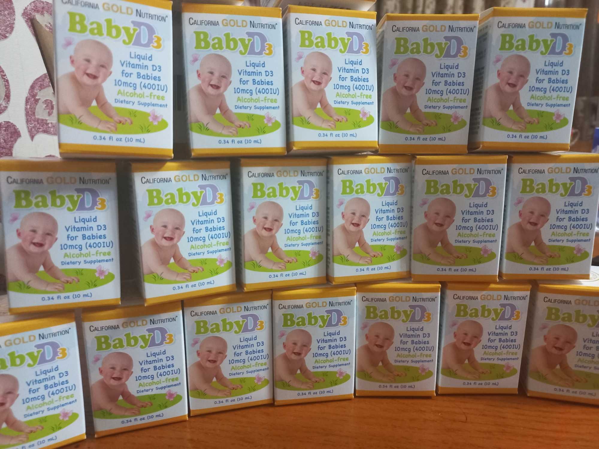 BabyD3 (California GOLD Nutrition) Срок 01/25