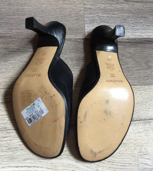 Papuci din piele 35 papuci 35 papuci cu toc numarul 35 papuci piele 35
