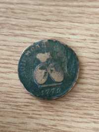 Sadagura 1772 moneda starea din poza. Antichitati vechituri moneda