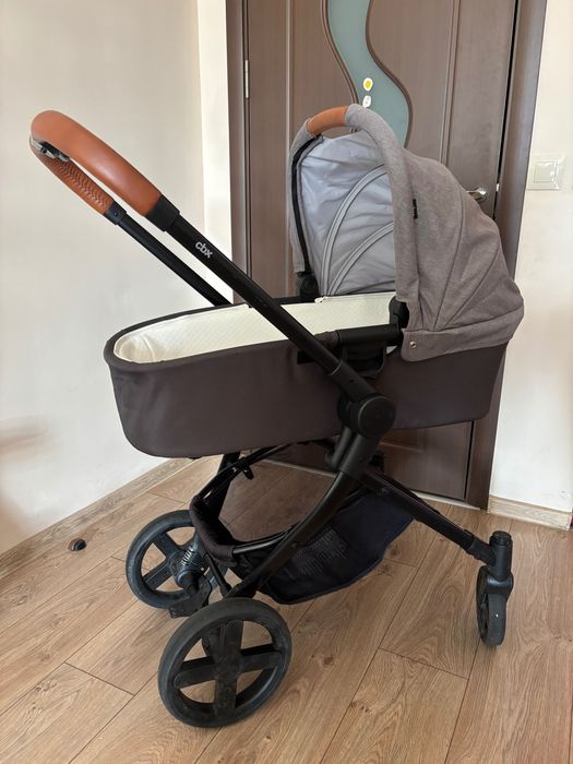 Бебешка количка Cybex Kody Pure Lux + столче за кола Cybex Aton 5