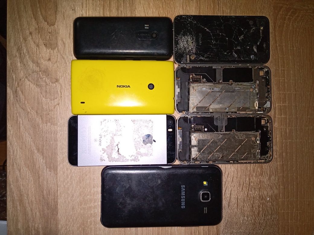 Lot- iPhone 4, SE, Samsung j5, nokia