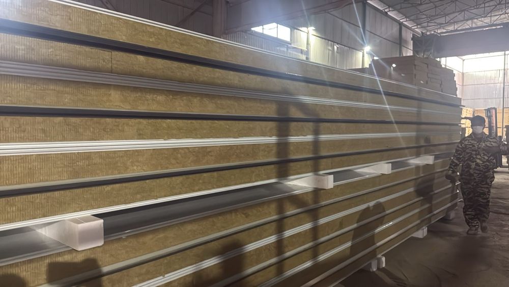 Сэндвич панель с доставкой в Шымкент