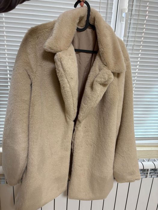 Палто крем tedy bear