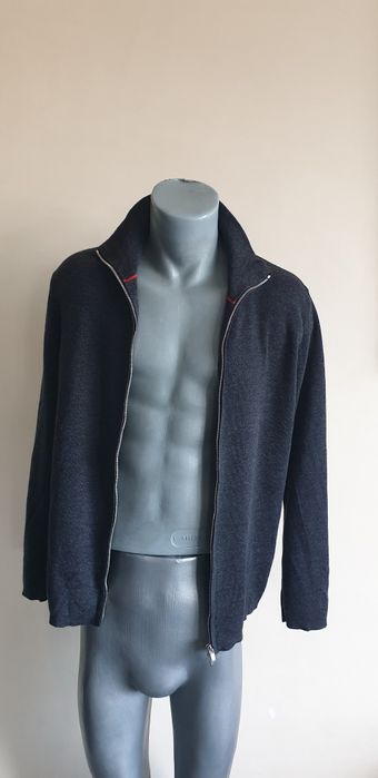 Hugo Boss HUGO Merino Wool Cardigan Knitted Full Zip 50 /L ОРИГИНАЛ!