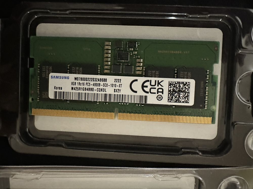 Memorie RAM Laptop DDR5 16 GB (8x2) Samsung 4800MHz