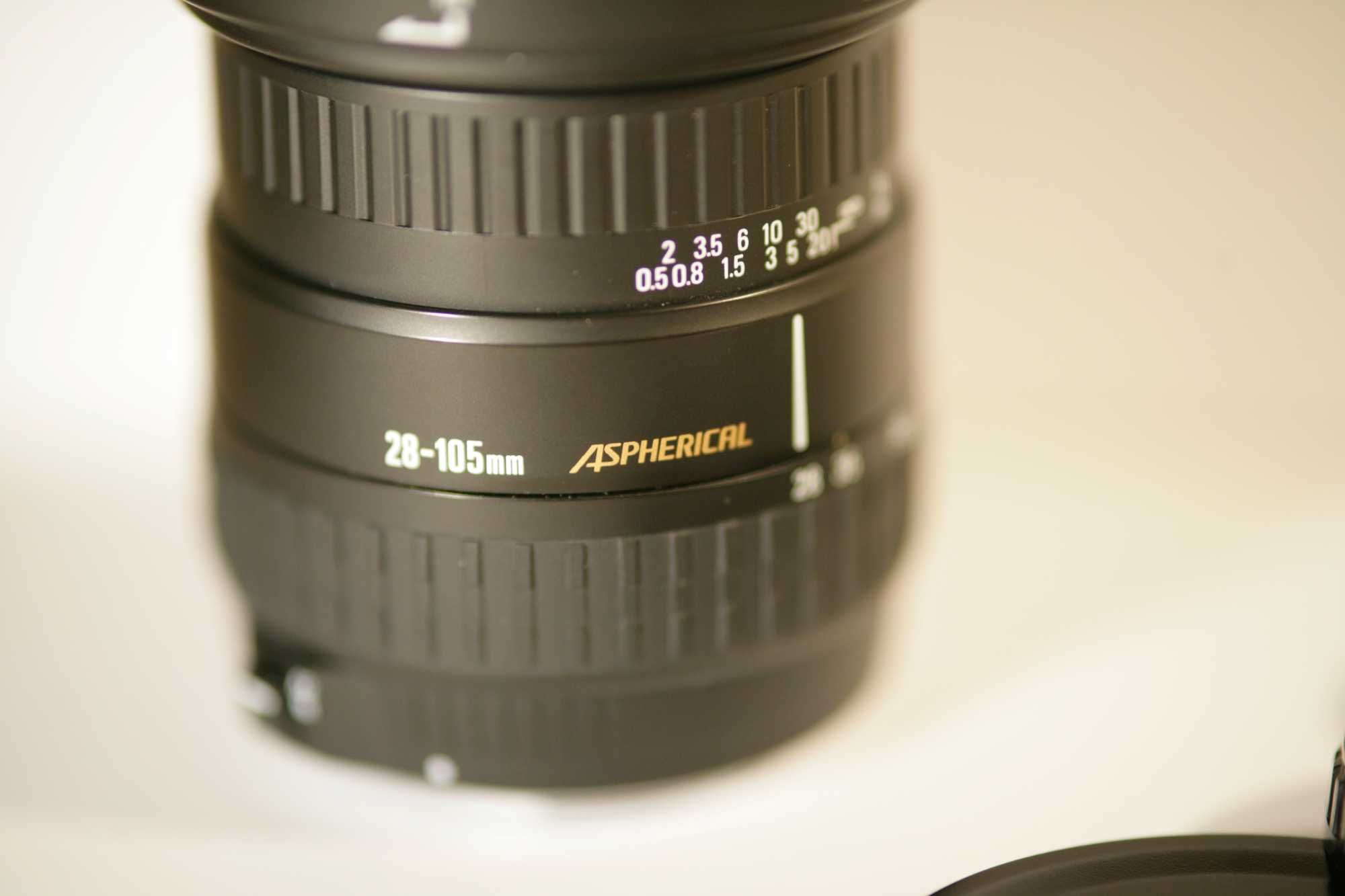 Обектив за фотоапарат Canon - Sigma zoom Aspherical 28-105mm 1:2.8-4
