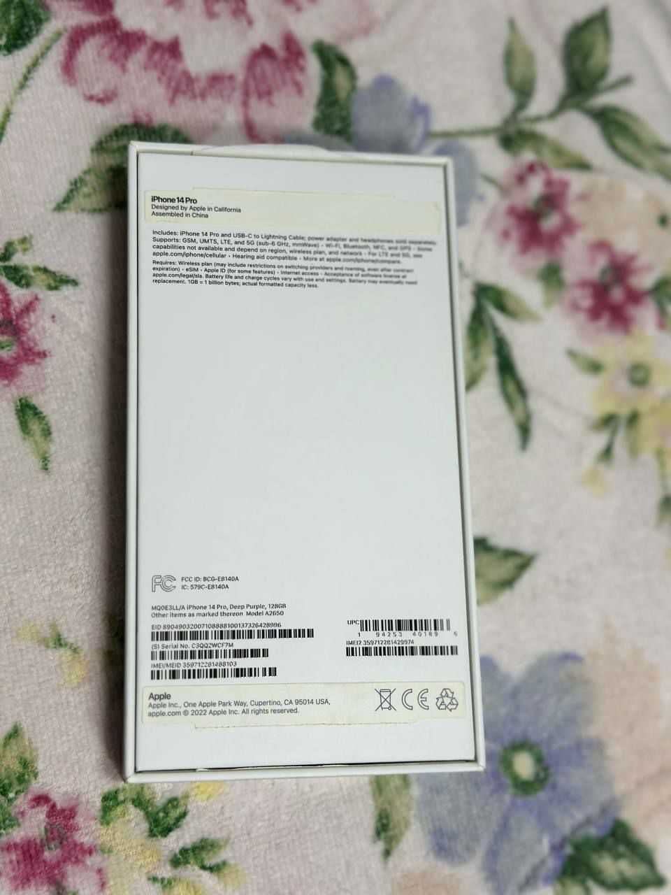 Продам свой iPhone 14 PRO 128ГБ