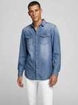 XL Чисто Нова Дънкова Риза JACK&JONES Slim Fit