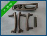 Set maner usa sofer + 3 manere usi pasageri VW Passat B5 / B5.5 Gri