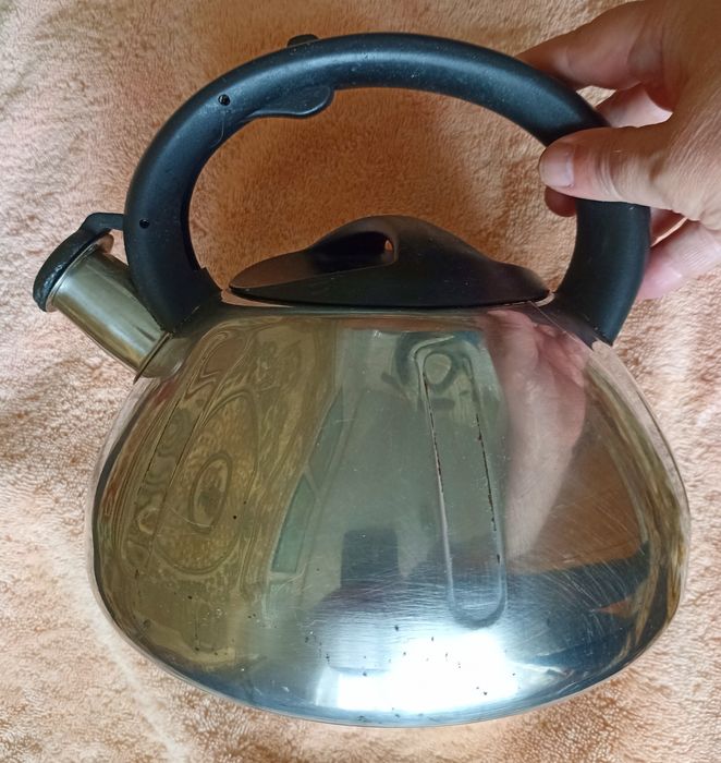 Продам чайник, нержавейка, для дачи, для дома, посуда.