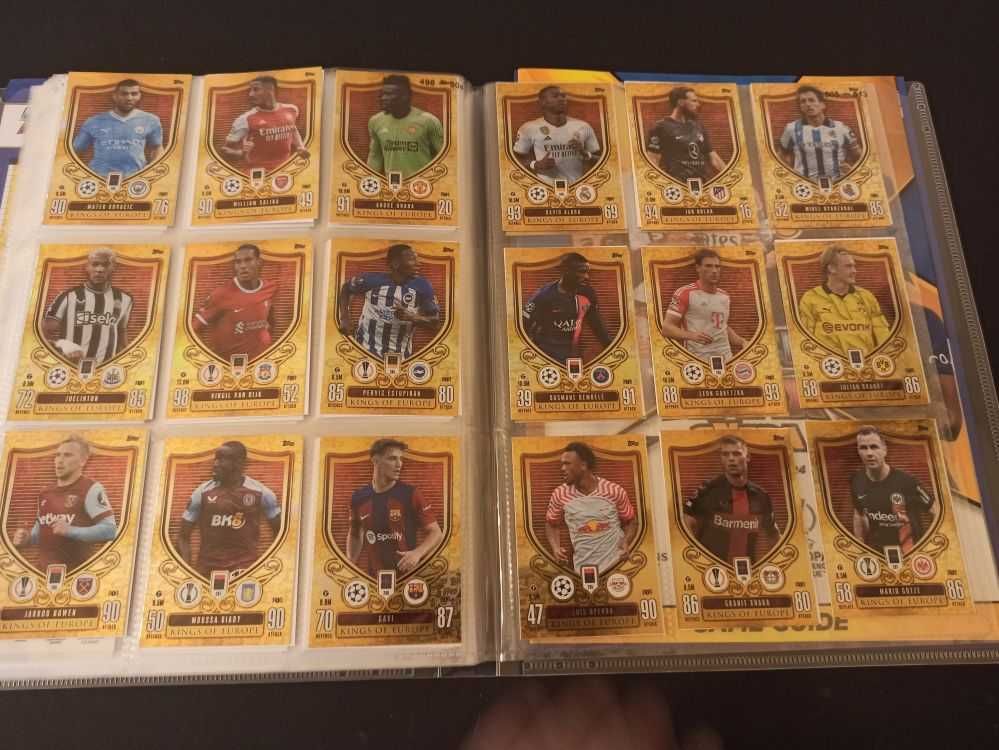 Album Topps Match Attax UCL 2024 Extra + 15 subseturi complete