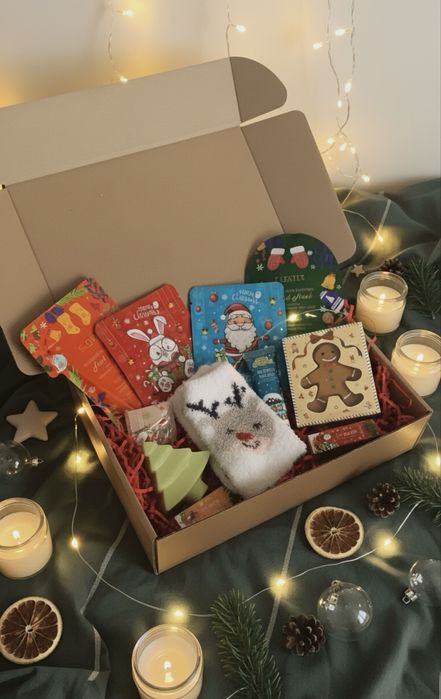 Ногодние подарочные боксы