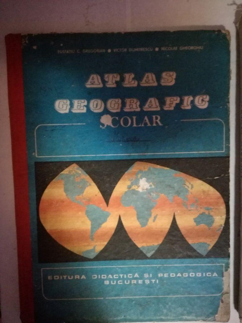 Atlase Geografice anii "80
