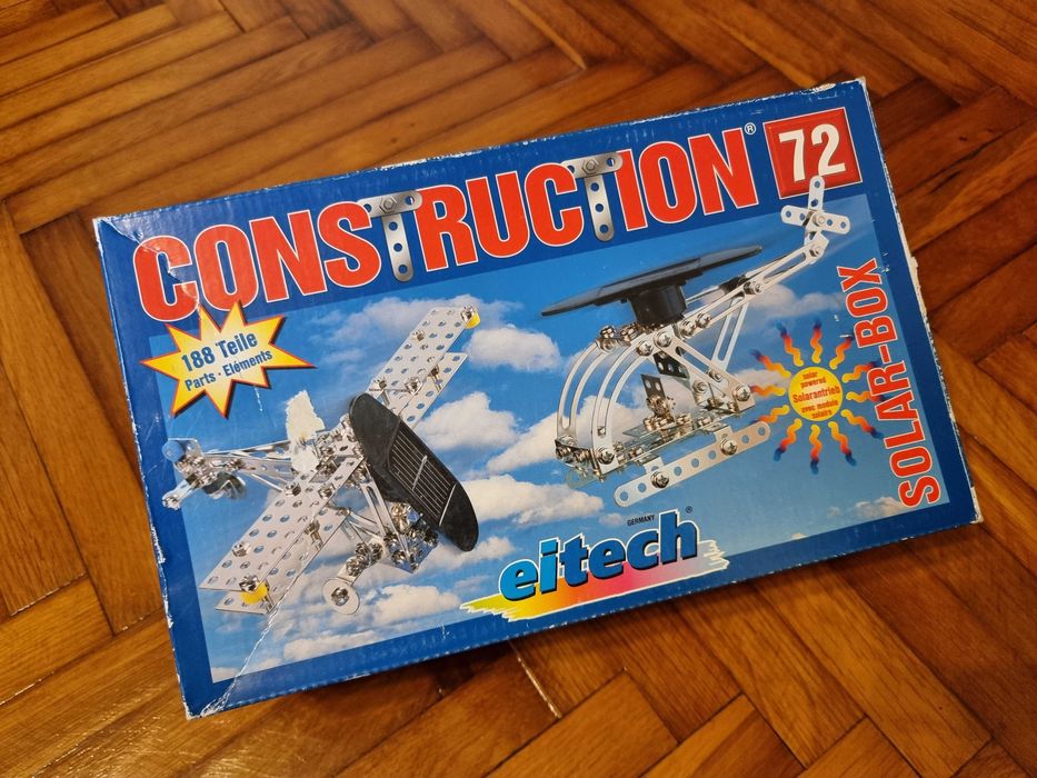 Set constructie Eitech C72, 188 piese