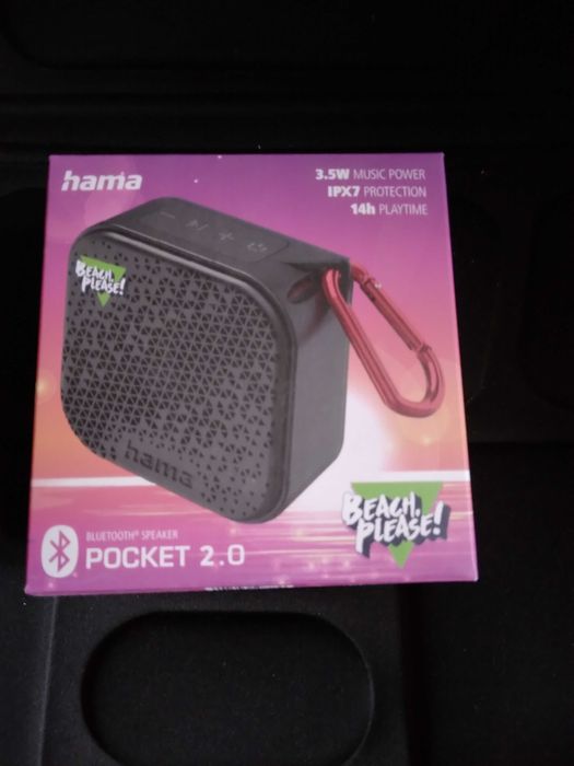 Hama Boxa Bluetooth "Pocket 2.0", ediția 'Beach, Please !