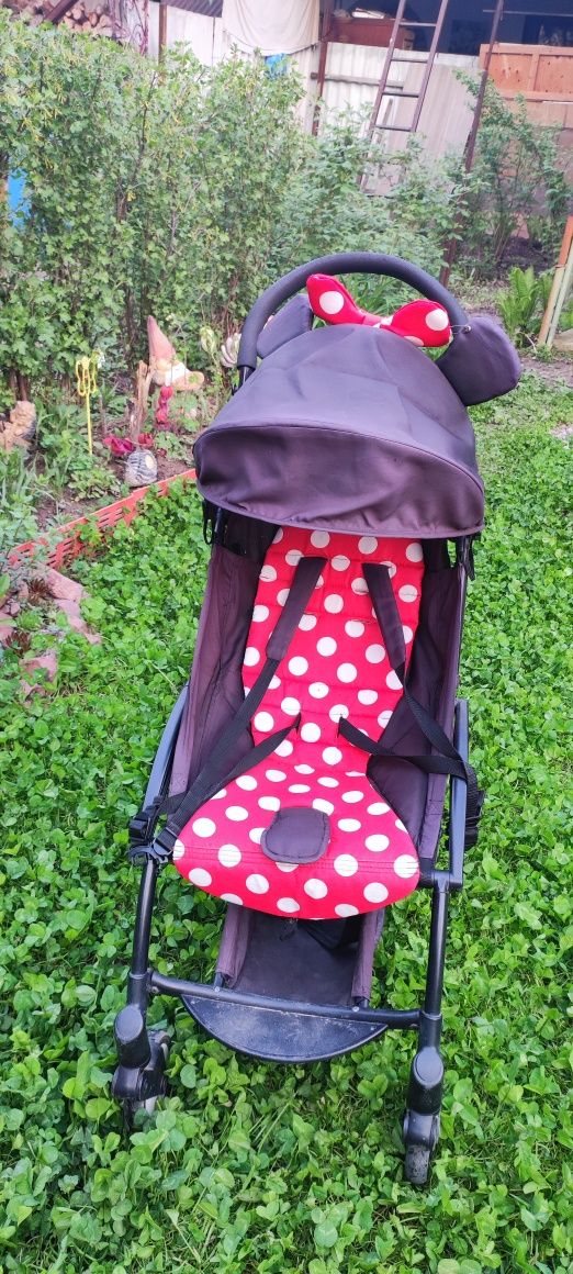 Продам коляску Baby Time Minnie Mouse  черный