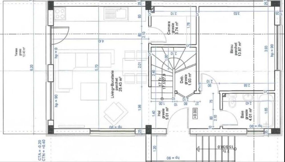 Duplex cu 5 camere, in aproprierea centrului comercial VIVO !
