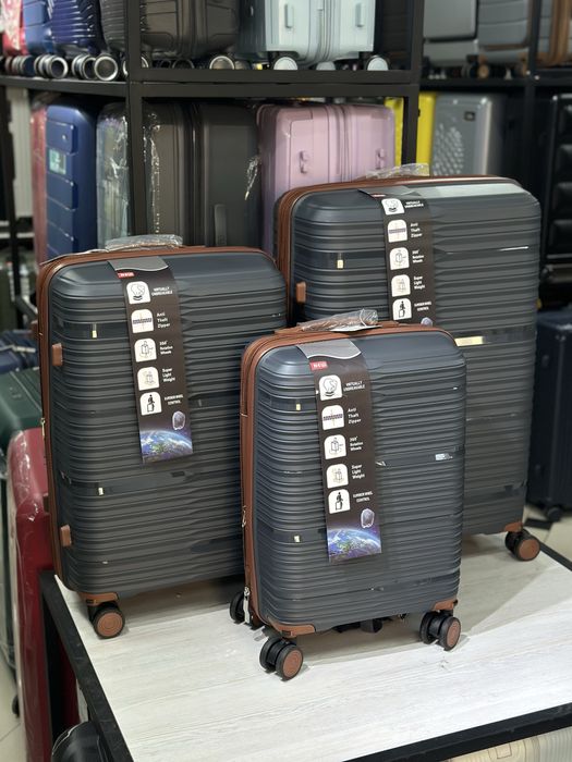 Чемоданы с съёмными колёсами