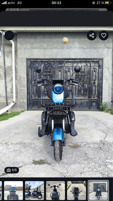 Трицикл сатылады, бағасы 250000тг