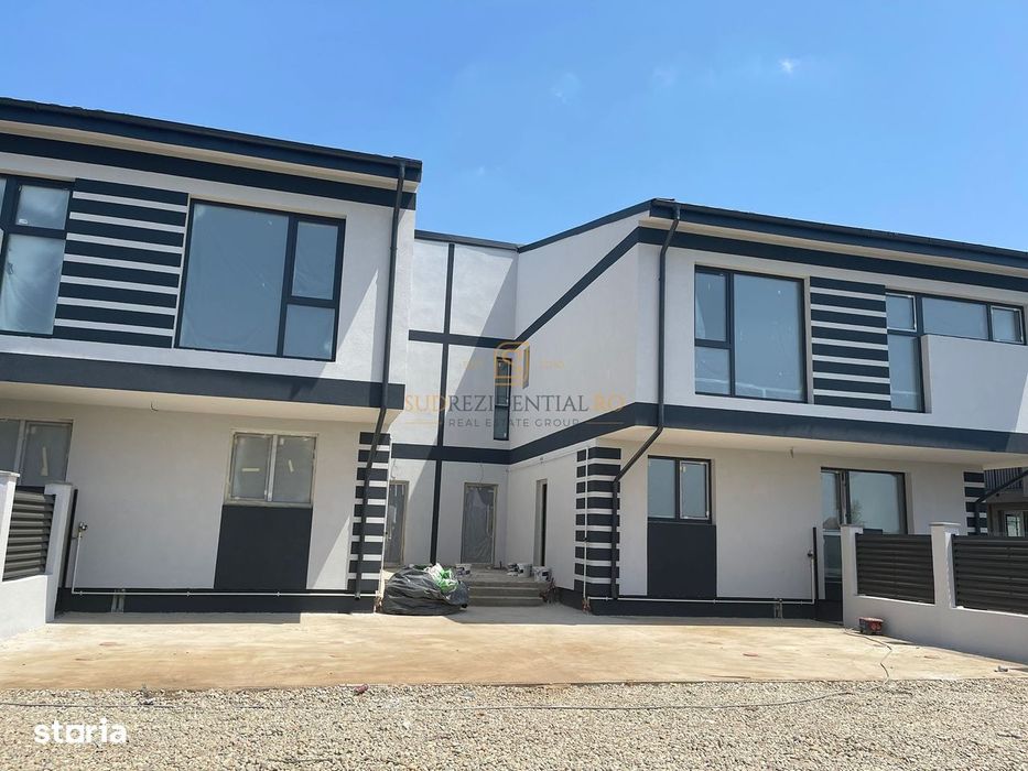 Vila moderna, regim de inaltime P+1+Pod, curte 110.6 mp-Comuna Berceni