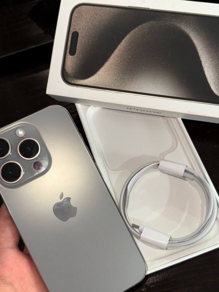 Iphone 15 Pro sotiladi. 128 gb, yomkosti 90