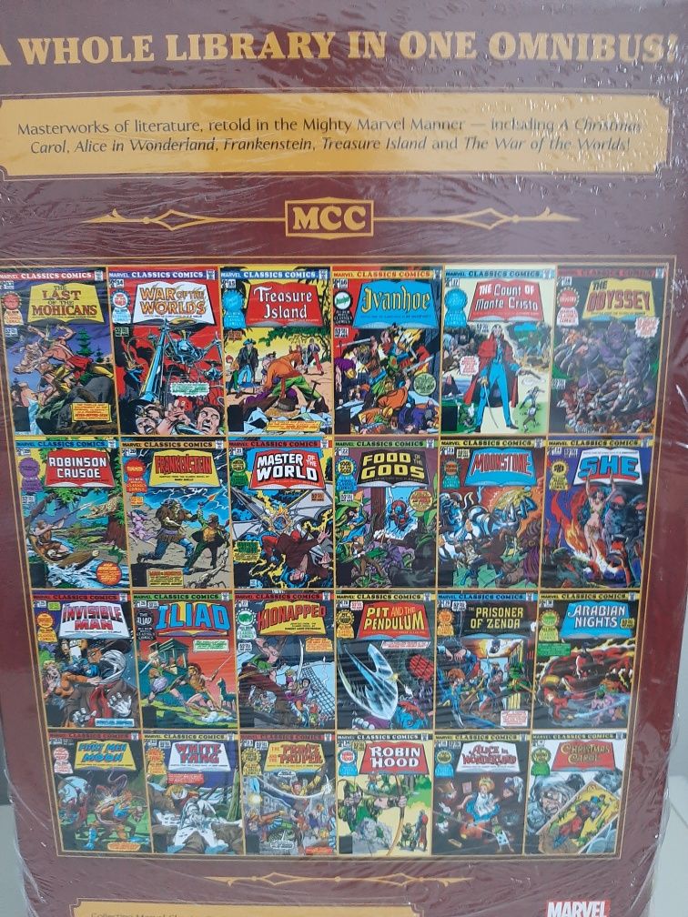 Benzi desenate- Marvel Classics Comics omnibus-Sigilat -Pt copilul tau