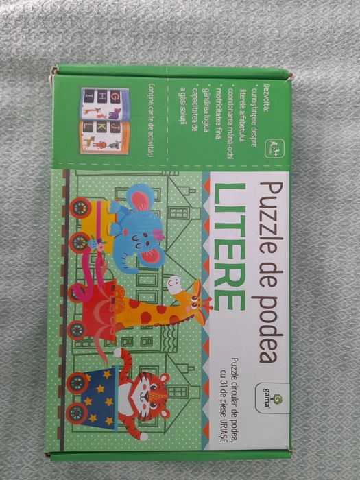 Vand joc puzzle pentru copii cerc cu al fabetul