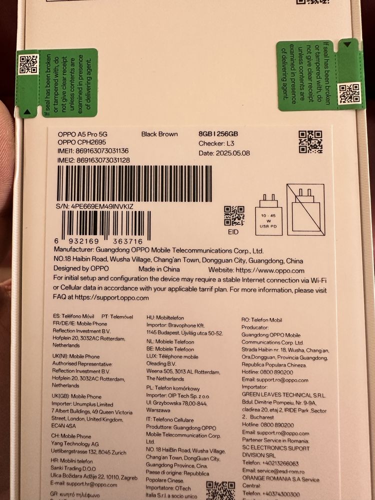Oppo A5 Pro 256 Gb Nou Sigilat