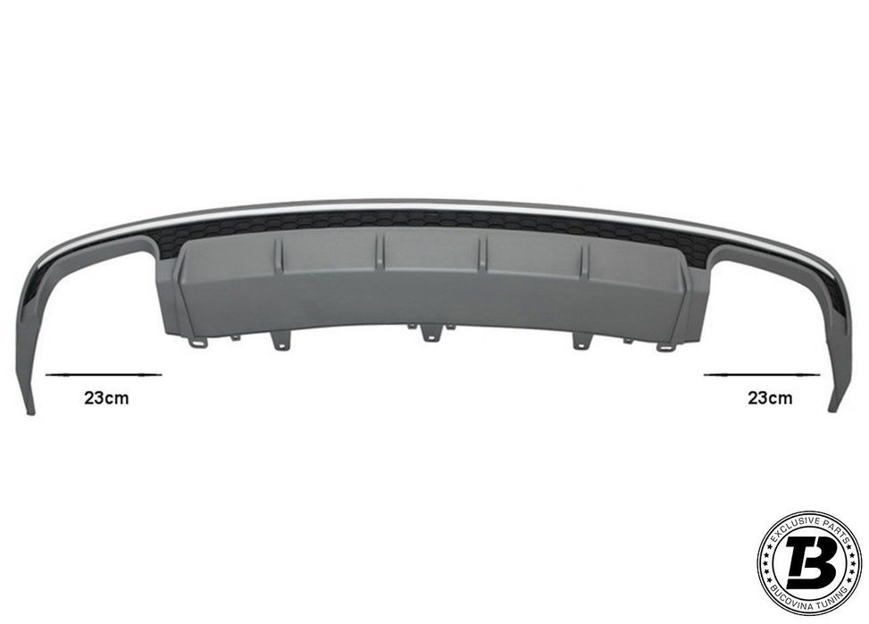 Difuzor Bara Spate compatibil cu Audi A6 4G Facelift S6 Design
