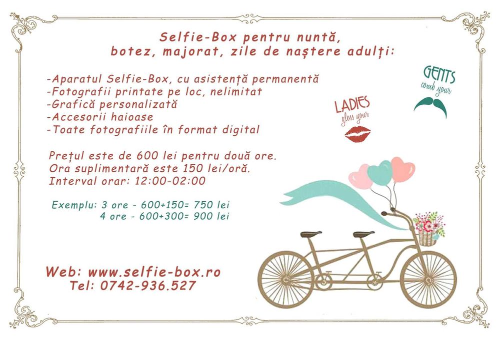 Servicii Cabină foto, Selfie-Box, Photo booth Oradea, Oglinda magică