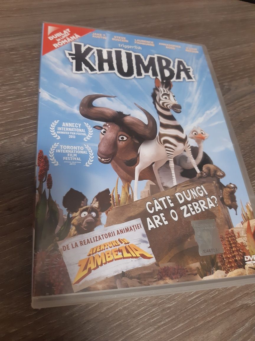Khumba DVD film animație desene animate