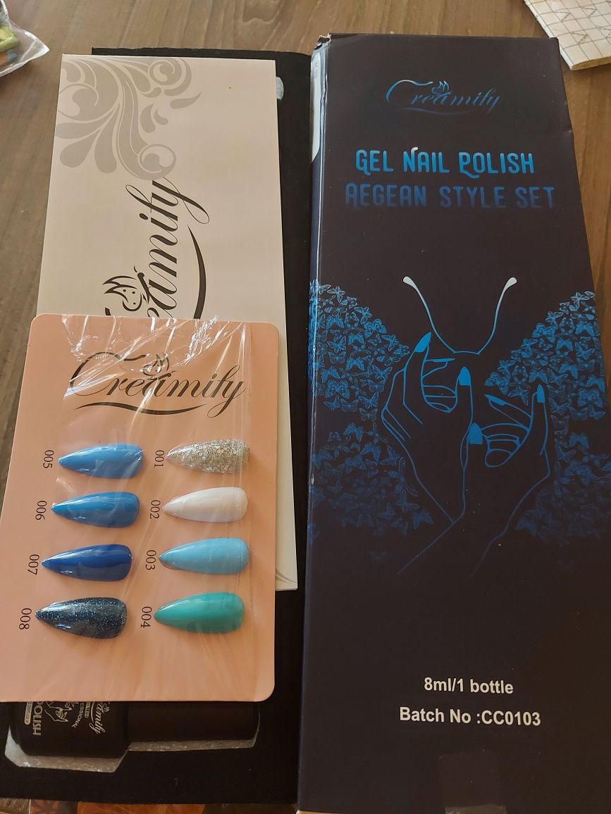 Гел лак Creamify Gel Polish Nail Set