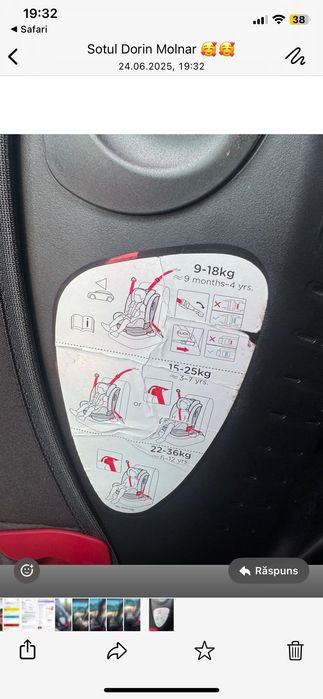 Scaun de mașină joie