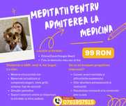 Meditații Biologie Admiterea Medicină- studenta loc buget