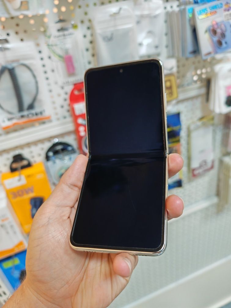 Свален оригинален здрав дисплей за Huawei P50 Pocket с рамка