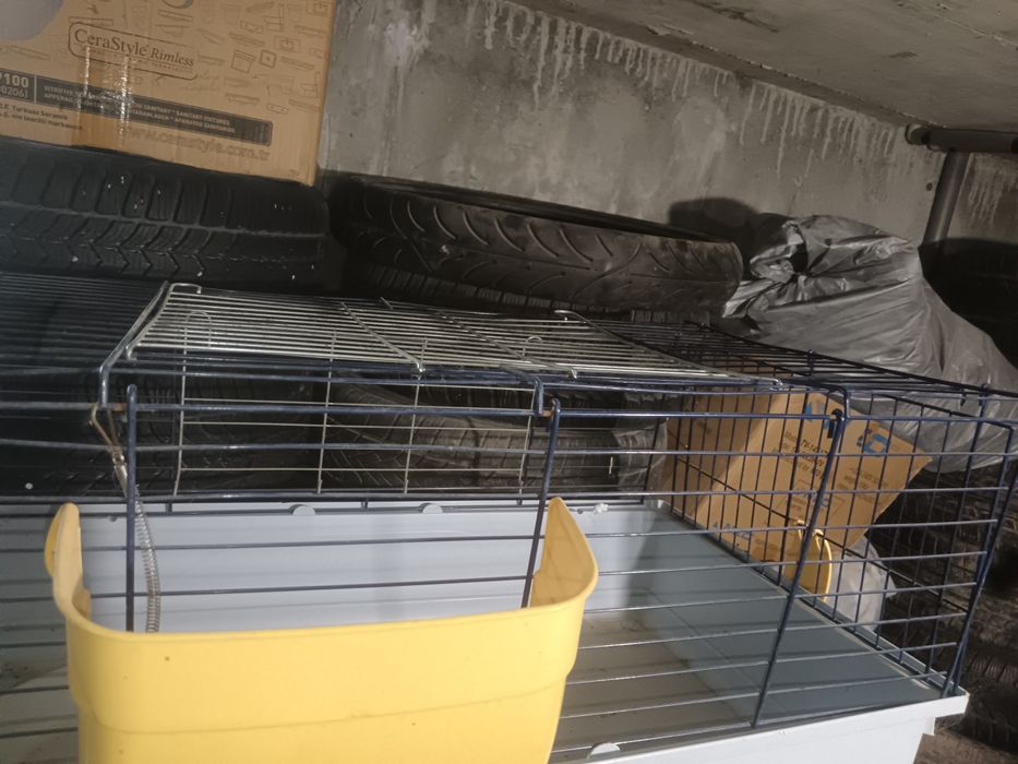 Клетка за декоративно зайче