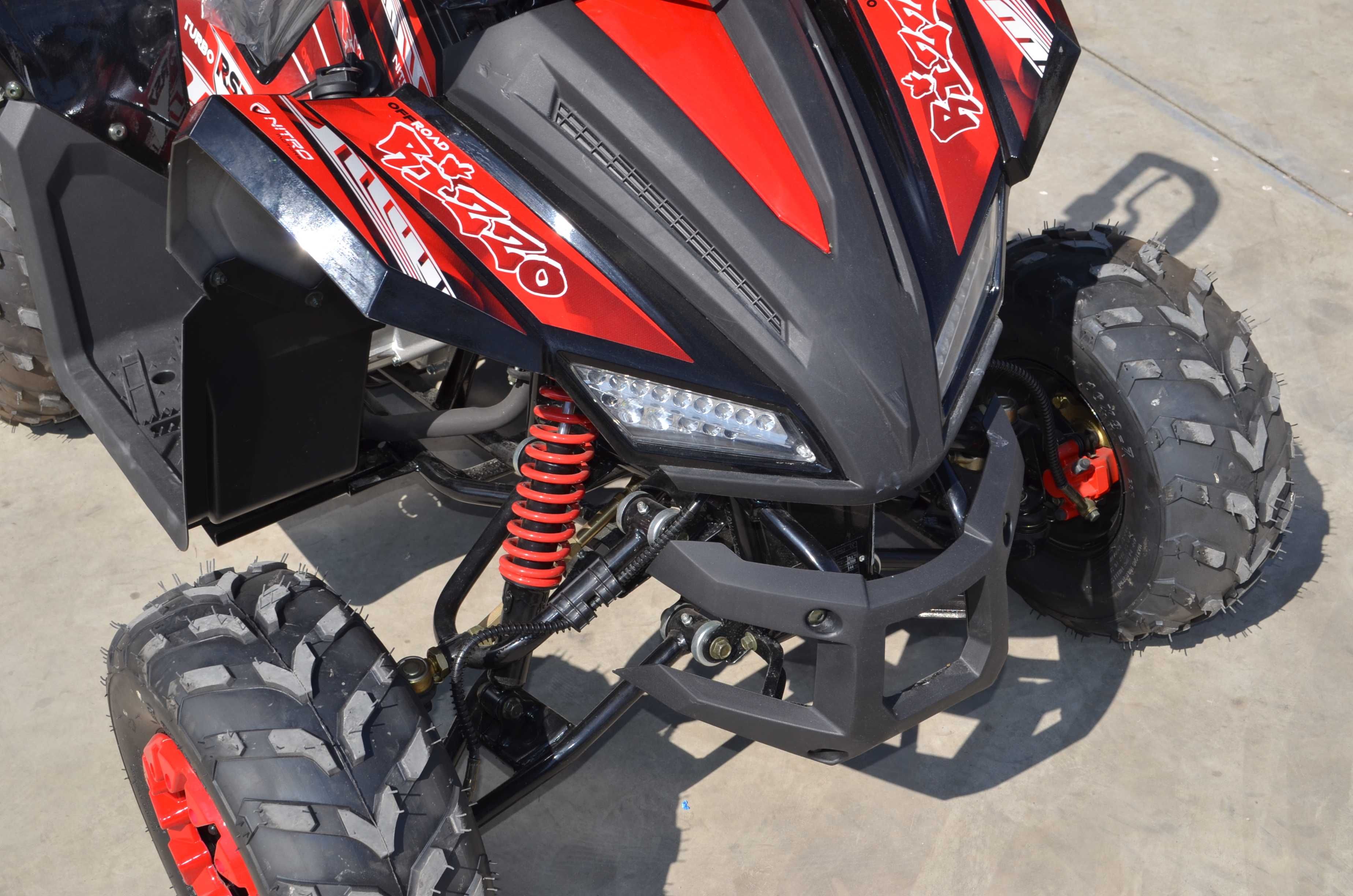 Atv Nitro Rizzors RS7 Pro 125Cc:Semi-Automat 3-Trepte+Marsarier