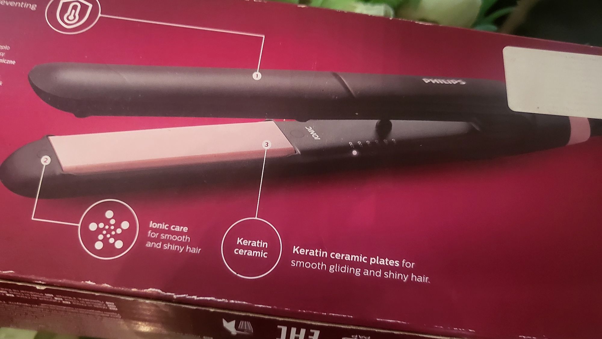 Philips преса за коса