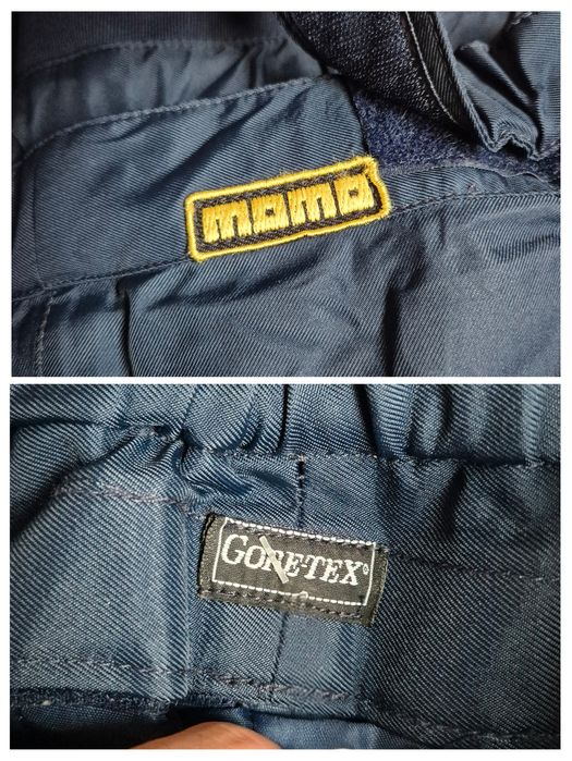 Suprapantaloni motociclism premium Momo Gore-Tex, Barbați - S