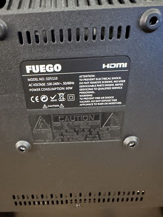 Телевизор Fuego 32”