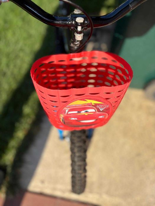 Bicicleta Copii Scirocco Eagle, roata 16'' , Culoare negru cu albastru