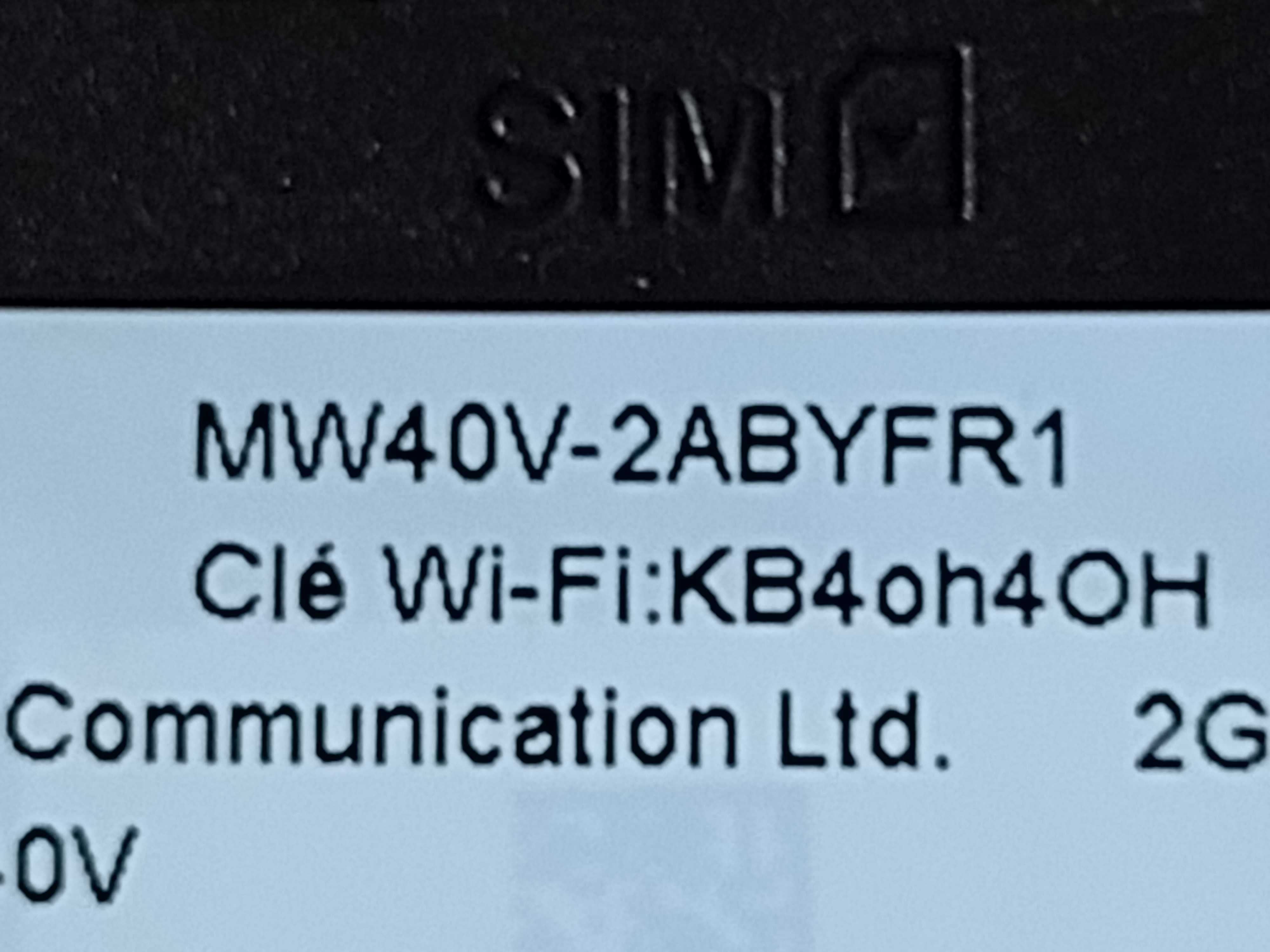 Router Modem internet WiFi cartela SIM 4G LTE Alcatel MW40V