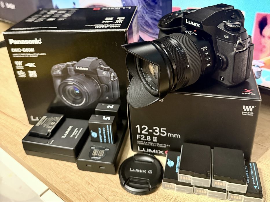 Panasonic Lumix DMC-G80 + Obiectiv 12-35 F2.8 Lumix G O.I.S II MFT