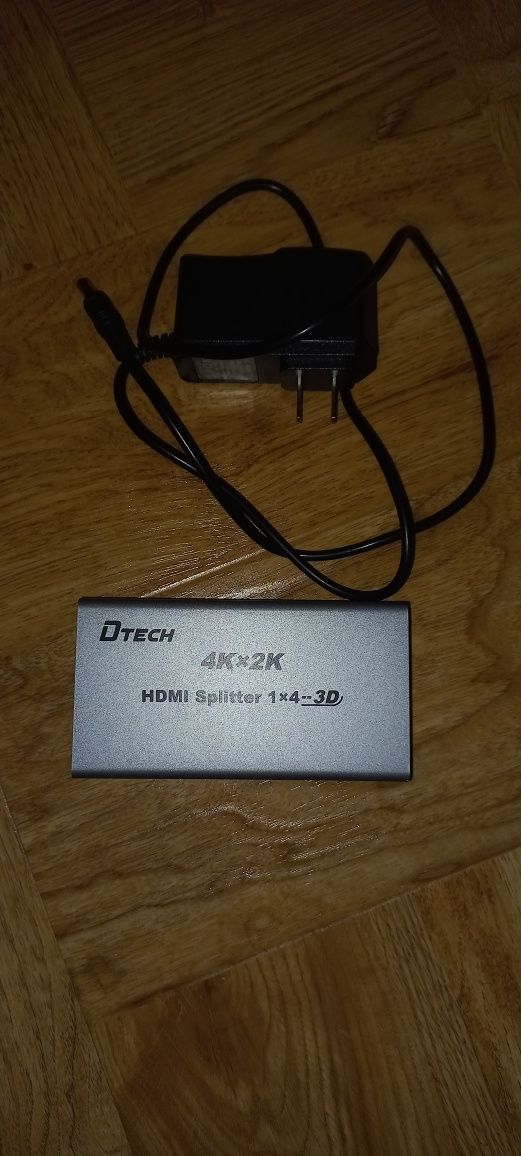 Продам HDMI сплитер +  HDMI кабели