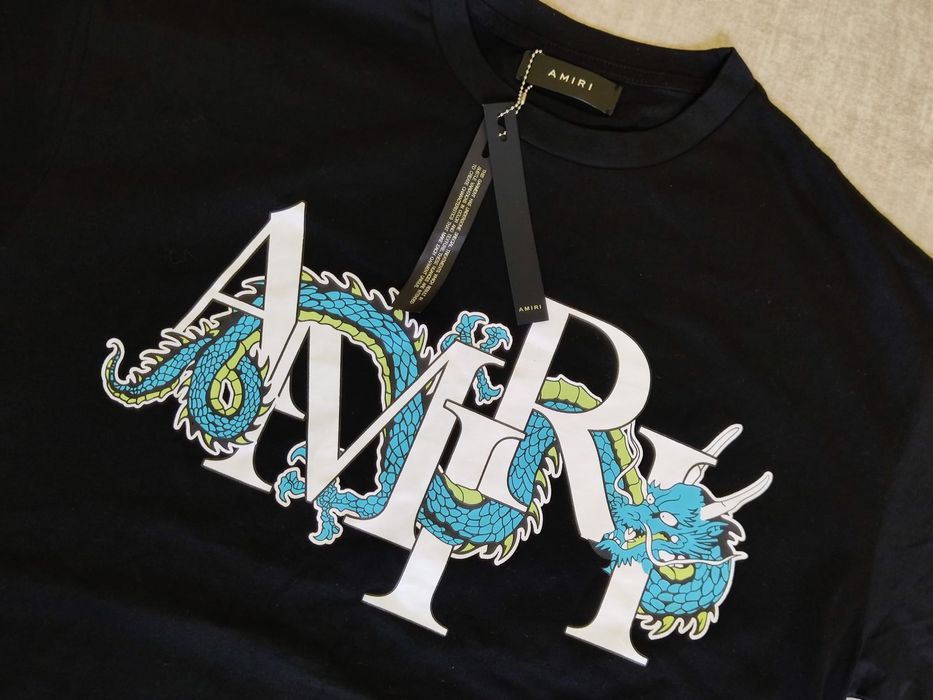 Tricou Amiri cu Dragon