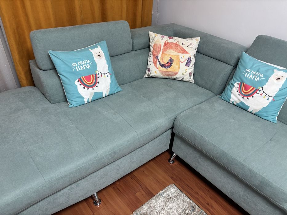 Canapea extensibila living+ topper inclus