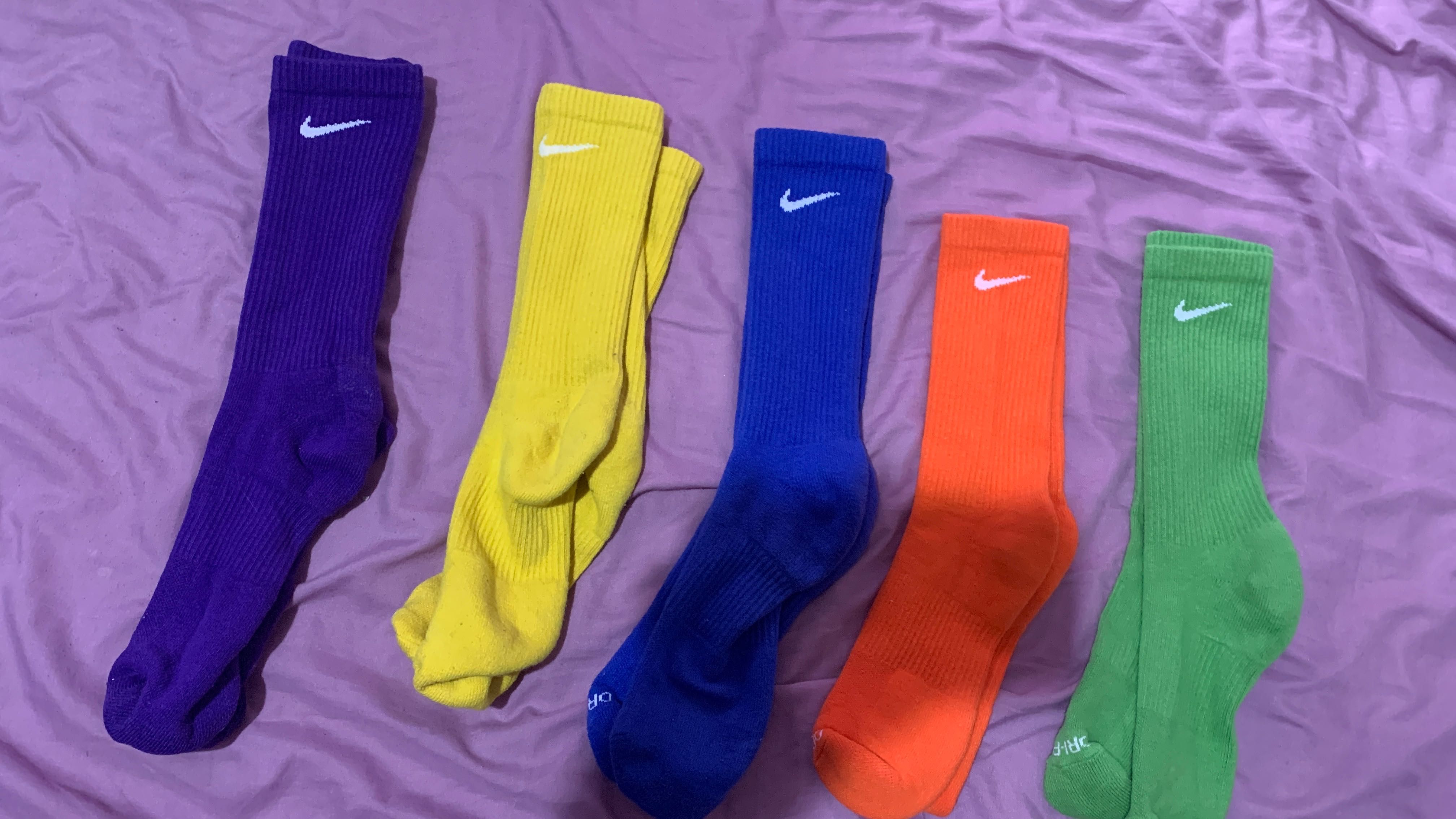 Цветни чорапи Nike Dri Fit