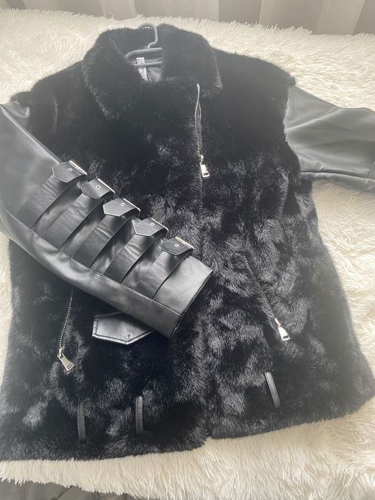 Дамако яке!Кожа с пух