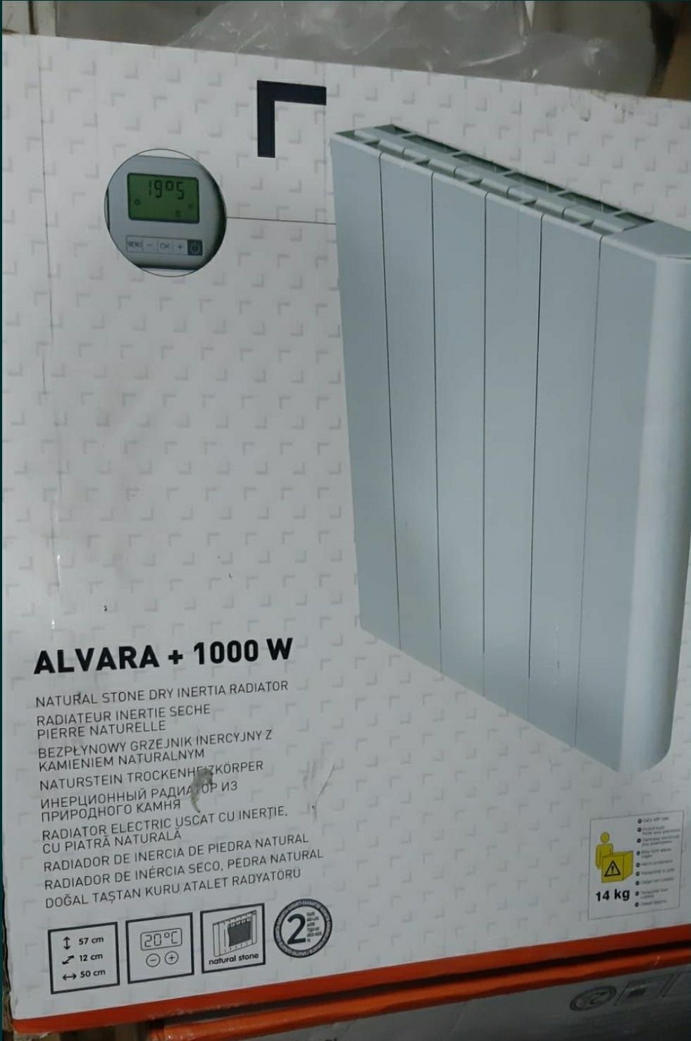 Radiator electric Alvara 1000w