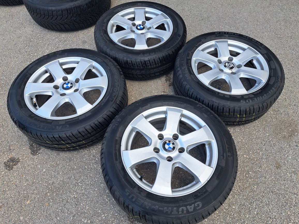 5х120/16 с гуми ЕТ20 БМВ Е60 Е90 5x120/16 BMW E46 E36